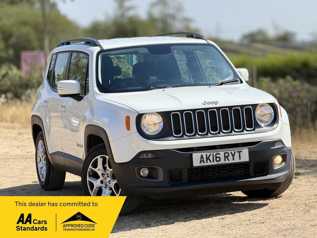 Jeep Renegade 1.6 Multijetii Longitude Euro 6 Ss White