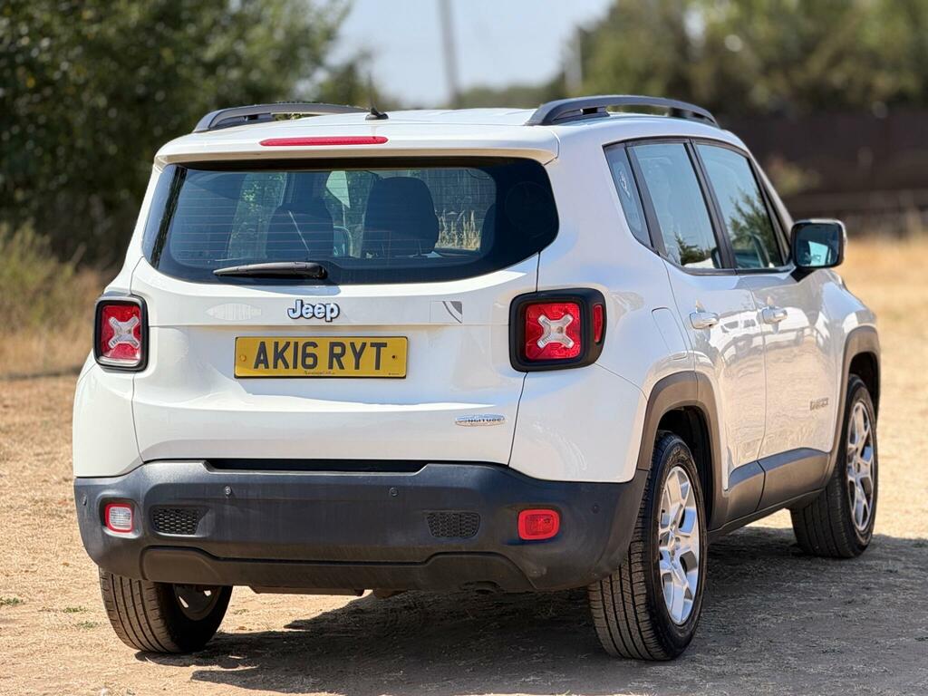 Jeep Renegade 1.6 Multijetii Longitude Euro 6 Ss White #5