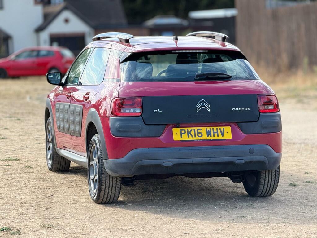 Citroen C4 Cactus 1.2 Puretech Feel Euro 6 Euro 6 Red #4