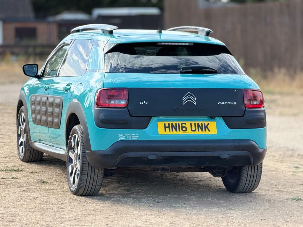 Citroen C4 Cactus 1.6 Bluehdi Flair Euro 6 Blue #4