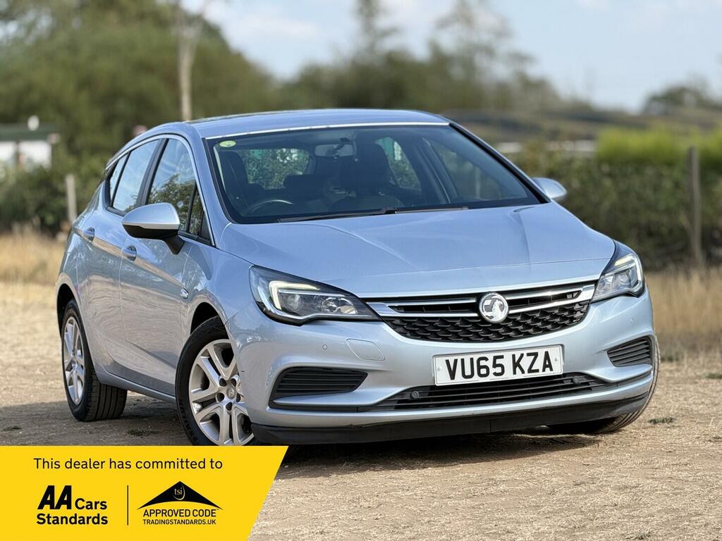 Vauxhall Astra 1.6 Cdti Ecoflex Tech Line Euro 6 Ss Silver