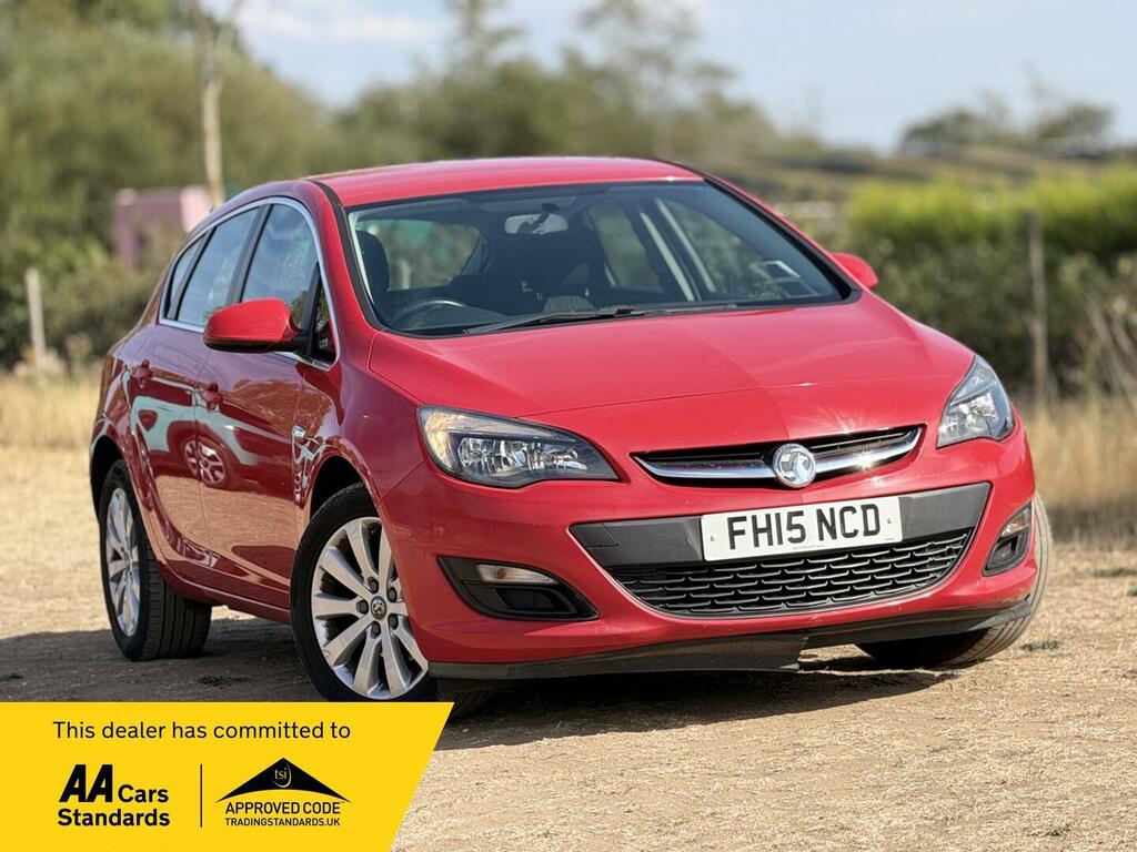 Vauxhall Astra 1.6 Cdti Ecoflex 94G Tech Line Euro 6 Ss Red