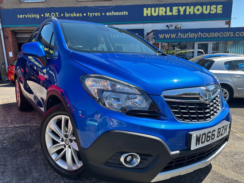 Vauxhall Mokka 1.6I Exclusiv Suv 2Wd Euro 6 S Blue