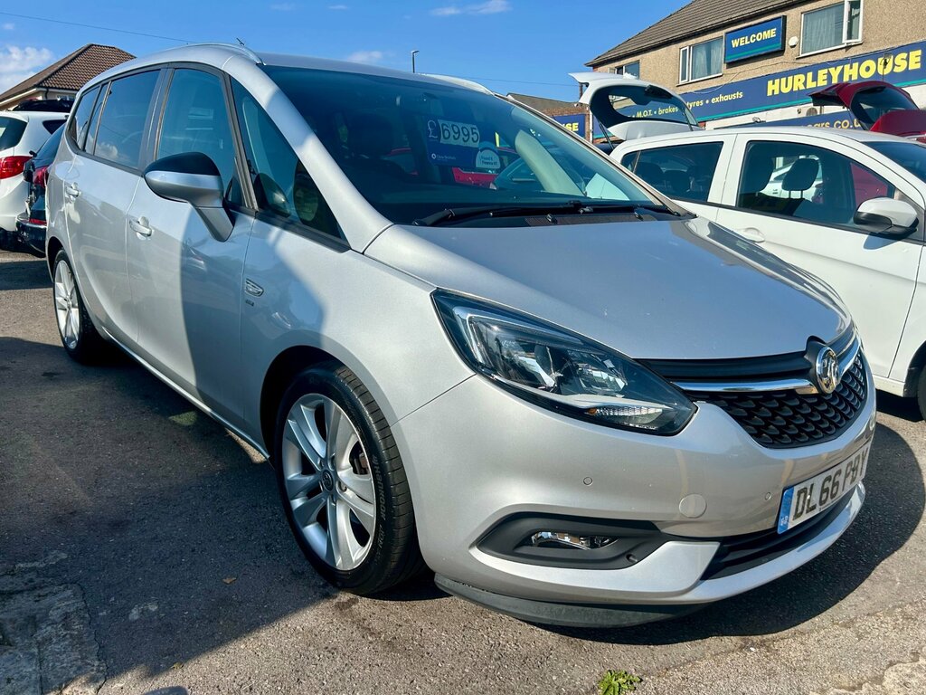 Vauxhall Zafira Tourer 1.4I Turbo Sri Mpv Euro 6 140 P Silver