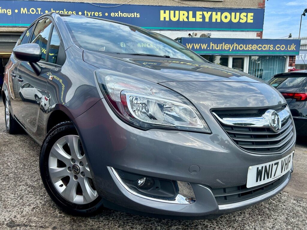 Vauxhall Meriva 1.4I Life Mpv Euro 6 100 Ps Grey