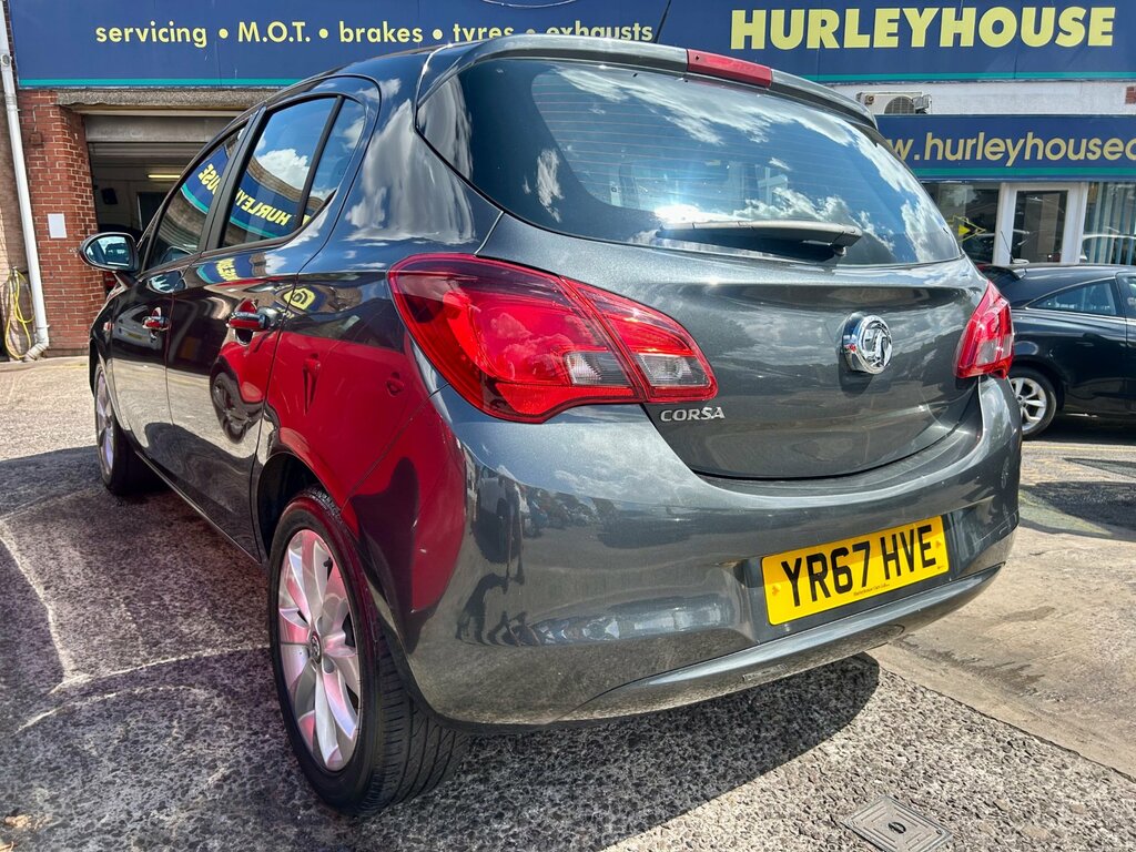 Vauxhall Corsa 1.4I Ecotec Energy Hatchback Eur YR67HVE Grey #4