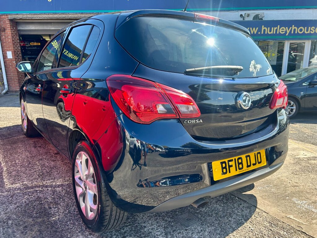 Vauxhall Corsa 1.4I Ecotec Sri Hatchback Euro 6 BF18DJO Blue #4