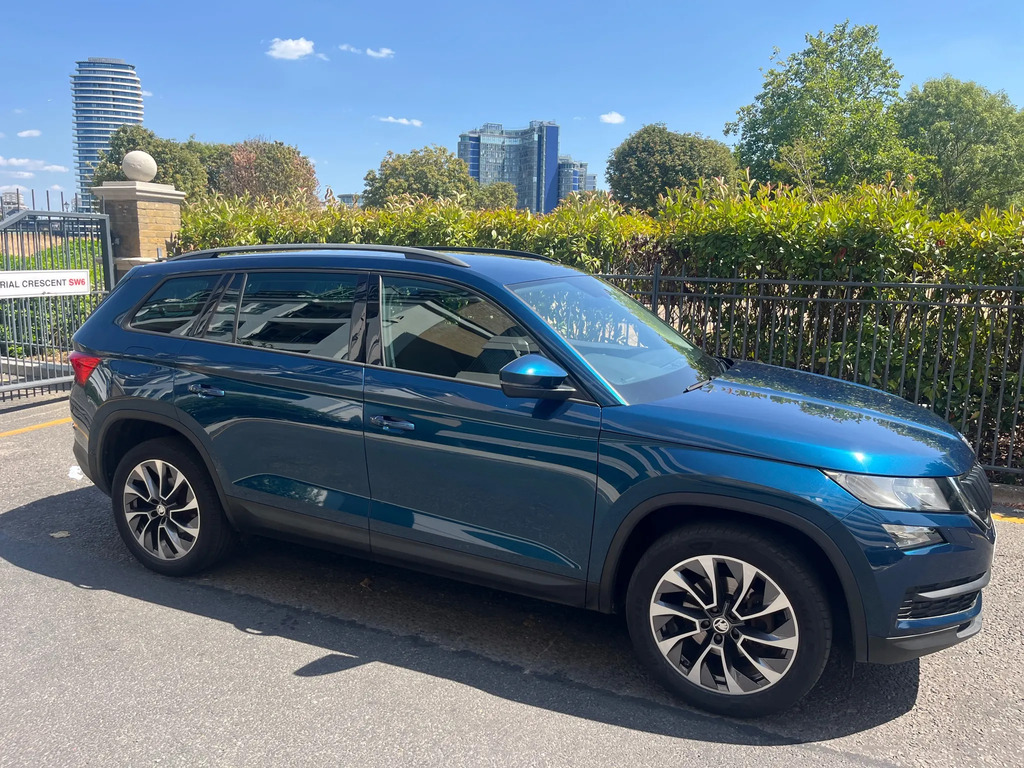 Skoda Kodiaq 1.5 Tsi Act Se Drive Suv Dsg Euro 6 S LG20LNJ Blue #2
