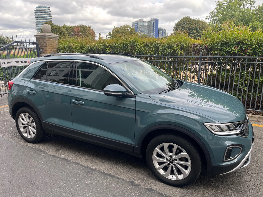 Volkswagen T-Roc 1.5 Tsi Match Suv Dsg Euro 6 Ss 150 Blue #4