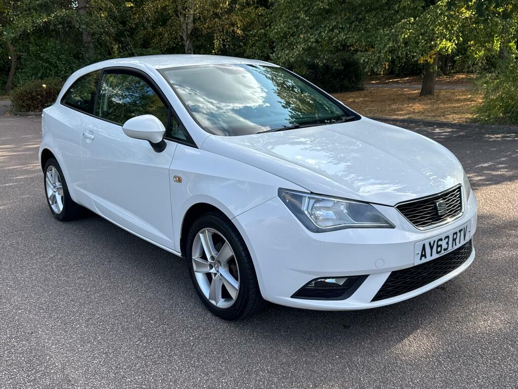 Seat Ibiza 1.6 Cr Tdi Fr 104 Bhp White #1