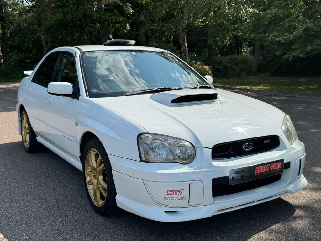 Subaru Impreza Wrx Sti White #6
