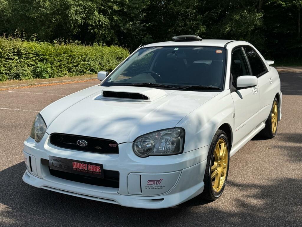Subaru Impreza Wrx Sti White #4
