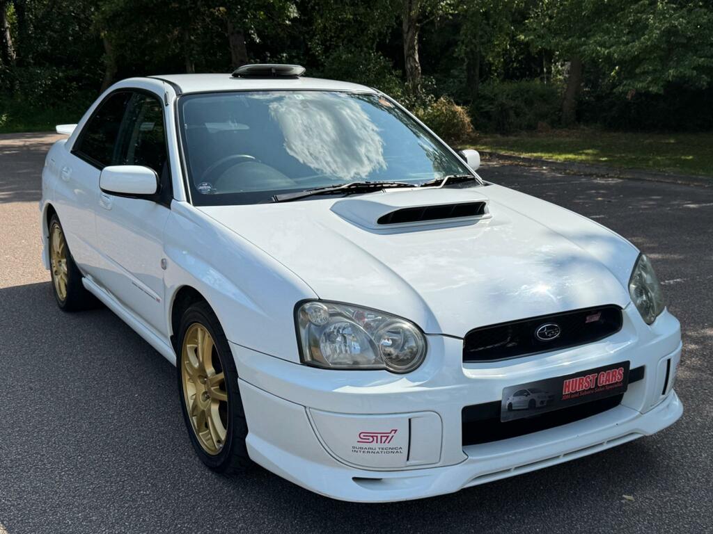 Subaru Impreza Wrx Sti White #2