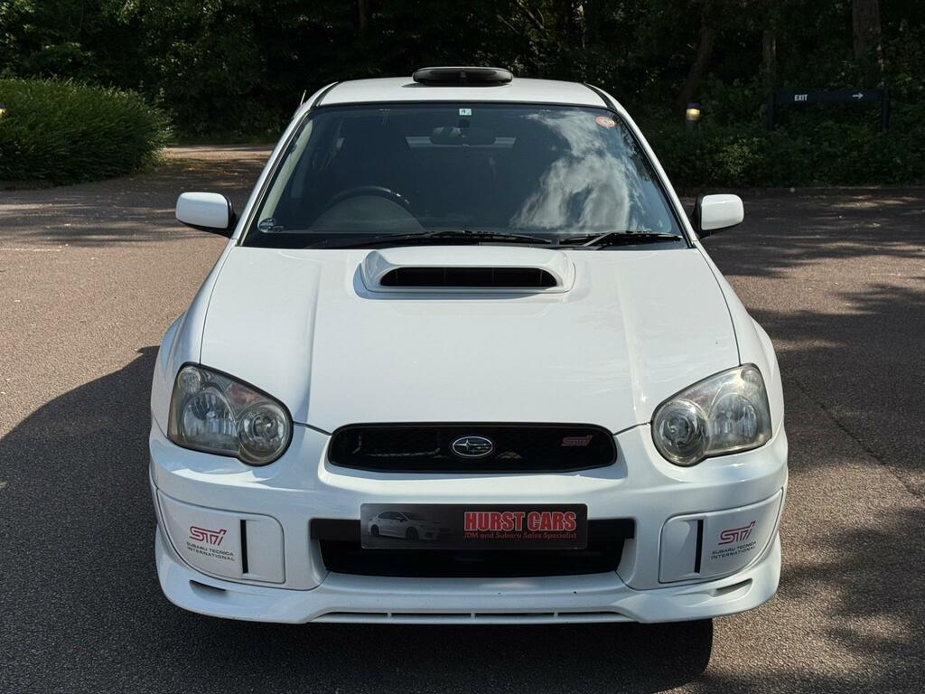 Subaru Impreza Wrx Sti White #5
