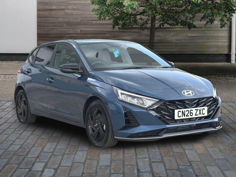 Hyundai I20 1.0 T-gdi Black Line Hatchback E Blue