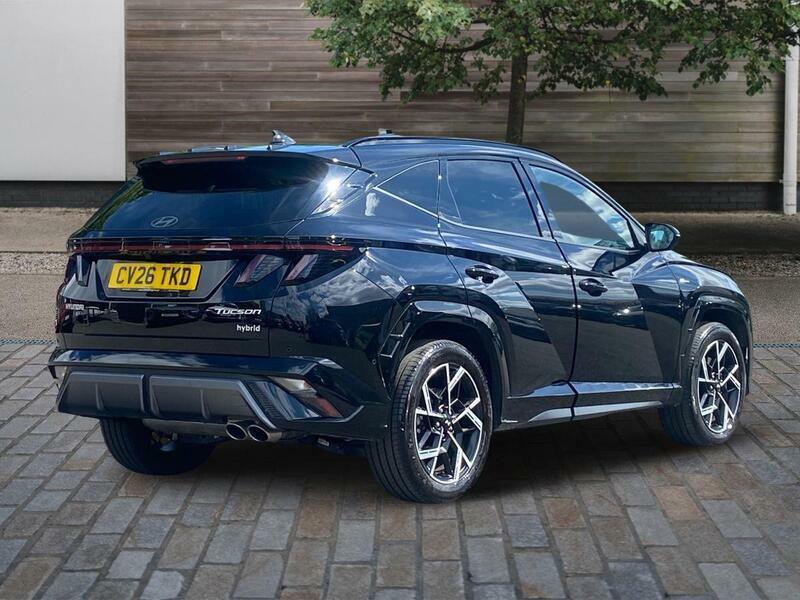 Hyundai Tucson 1.6 T-gdi N Line S Suv Hybrid Euro CV26TKD Black #5