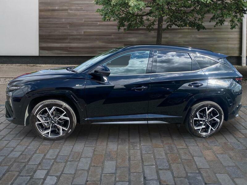 Hyundai Tucson 1.6 T-gdi N Line S Suv Hybrid Euro CV26TKD Black #6