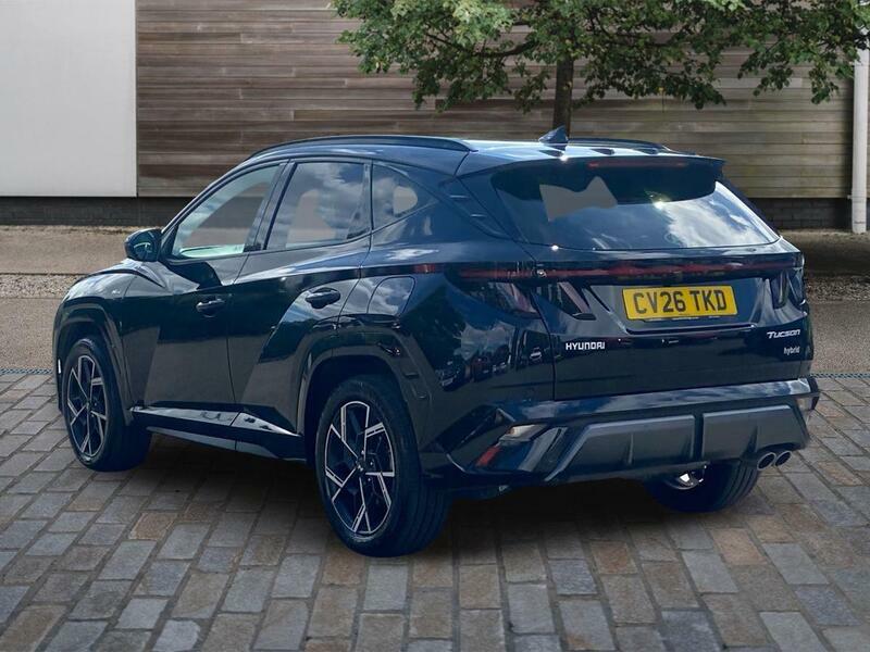 Hyundai Tucson 1.6 T-gdi N Line S Suv Hybrid Euro CV26TKD Black #3