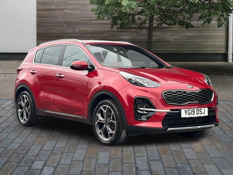 Kia Sportage 1.6 Crdi Gt-line Suv Euro 6 Ss YG19DSJ Red