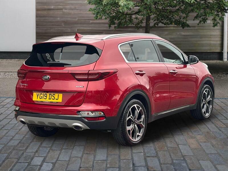 Kia Sportage 1.6 Crdi Gt-line Suv Euro 6 Ss YG19DSJ Red #5