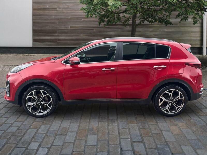 Kia Sportage 1.6 Crdi Gt-line Suv Euro 6 Ss YG19DSJ Red #6