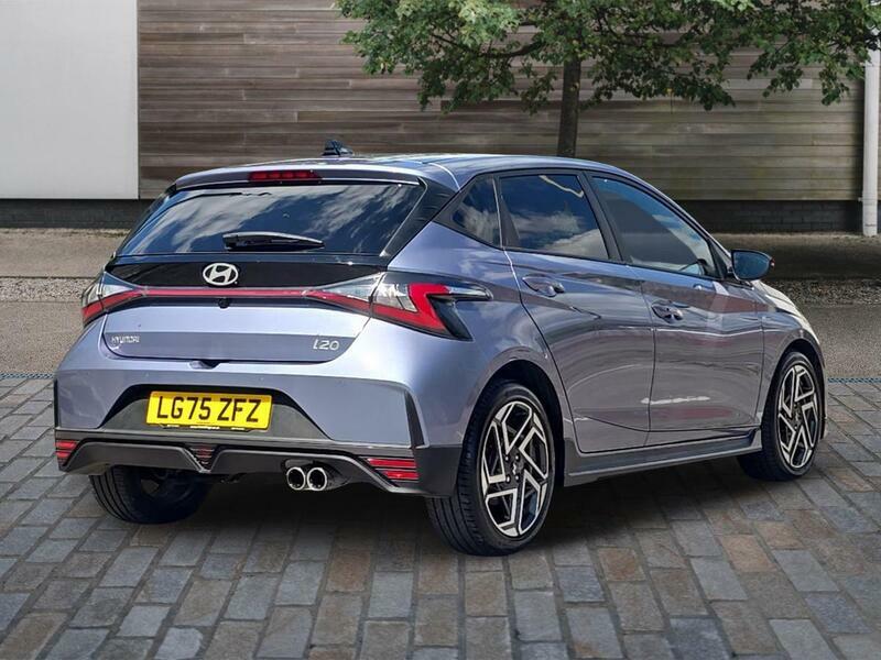 Hyundai I20 1.0 T-gdi N Line S Hatchback Eur LG75ZFZ Blue #5