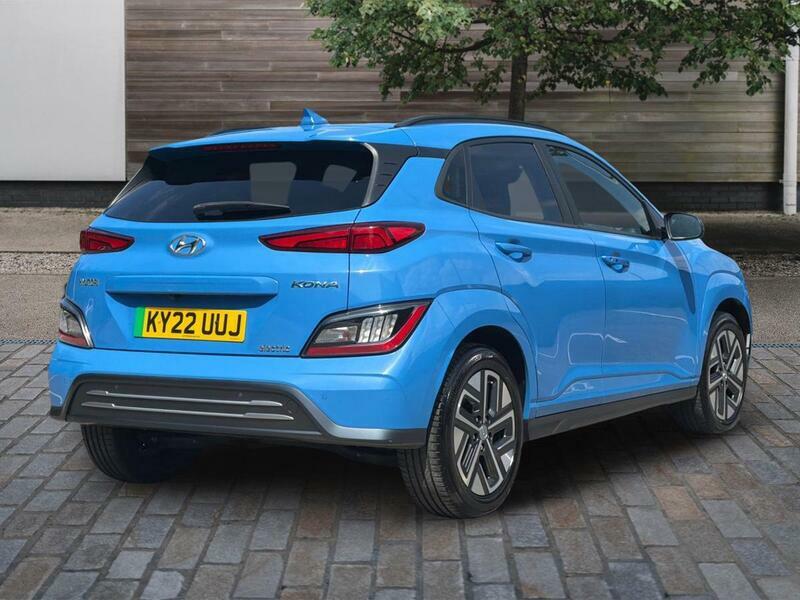 Hyundai Kona 39Kwh Premium Suv 10.5Kw Charge KY22UUJ Blue #5