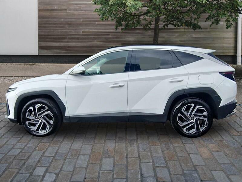 Hyundai Tucson 1.6 T-gdi Ultimate Suv Hybrid Euro White #4