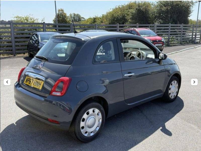 Fiat 500 Pop Grey #5