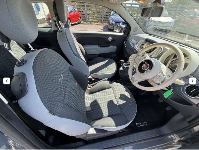Fiat 500 Pop Grey #6