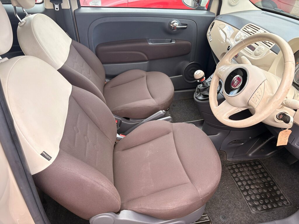 Fiat 500 Hatchback 0.9 Twinair Gq Euro 5 Ss 201363 Grey #7