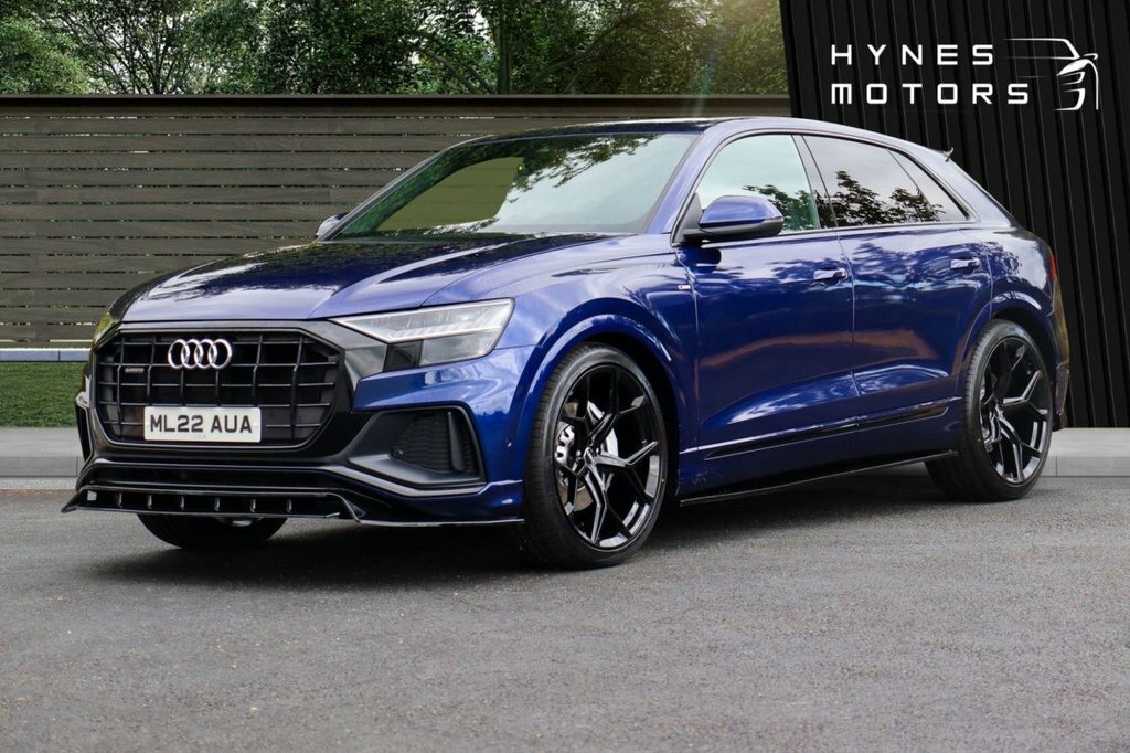 Audi Q8 3L S Line Blue #5