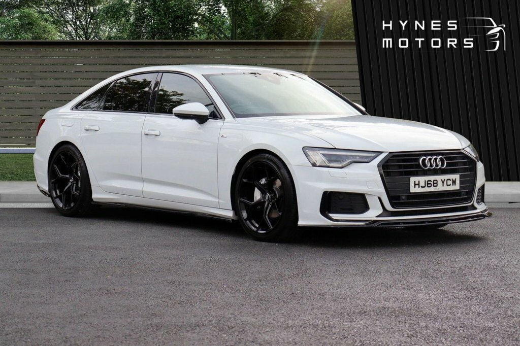 Audi A6 Saloon 2L S Line White