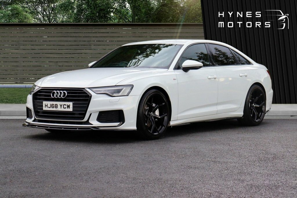 Audi A6 Saloon 2L S Line HJ68YCW White #5