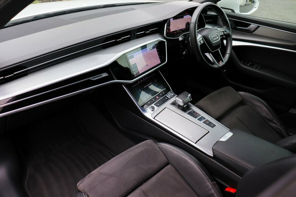 Audi A6 Saloon 2L S Line HJ68YCW White #6
