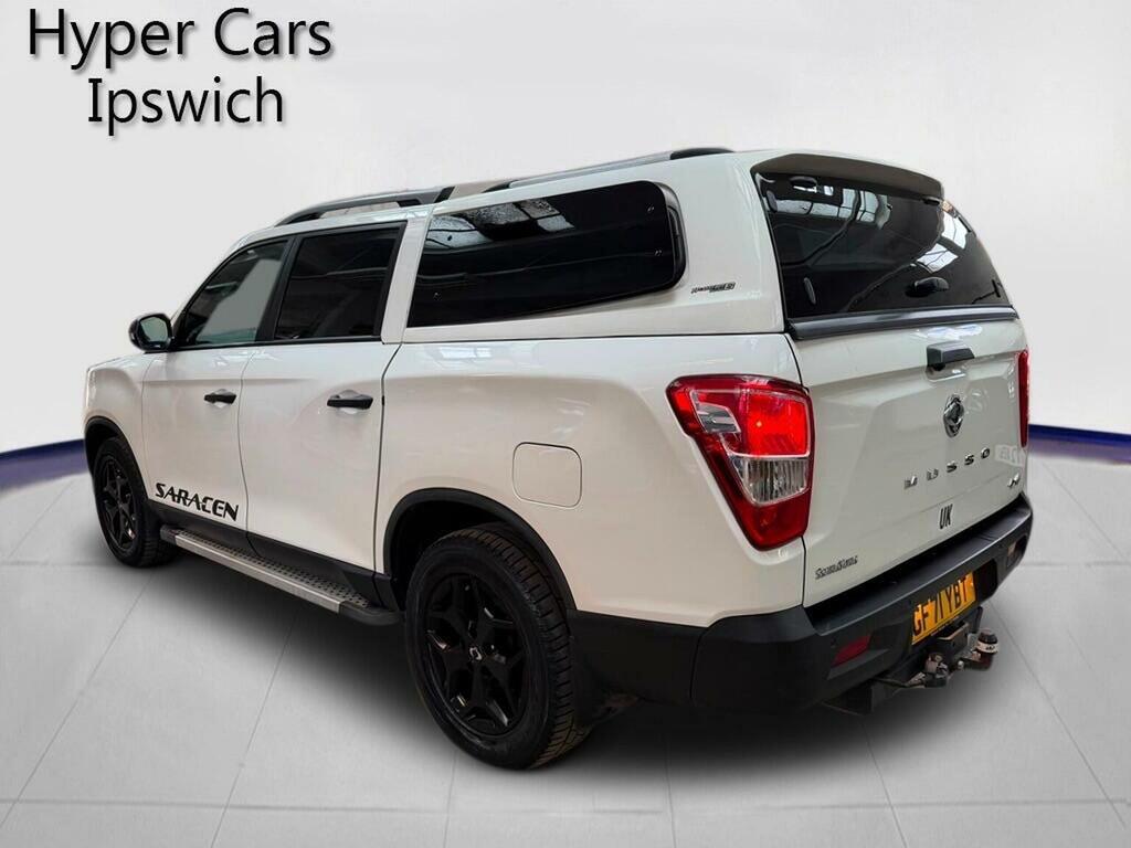 SsangYong Musso Pickup 2.2D Saracen 4Wd Euro 6 202271 GF71YBT White #5