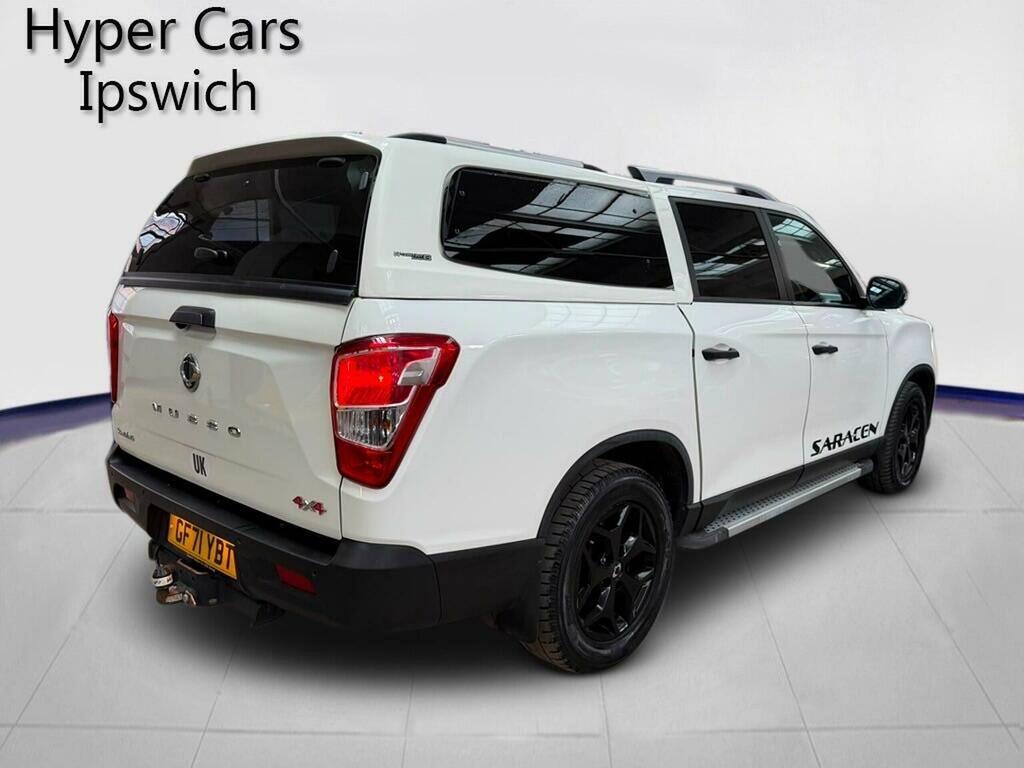 SsangYong Musso Pickup 2.2D Saracen 4Wd Euro 6 202271 GF71YBT White #4