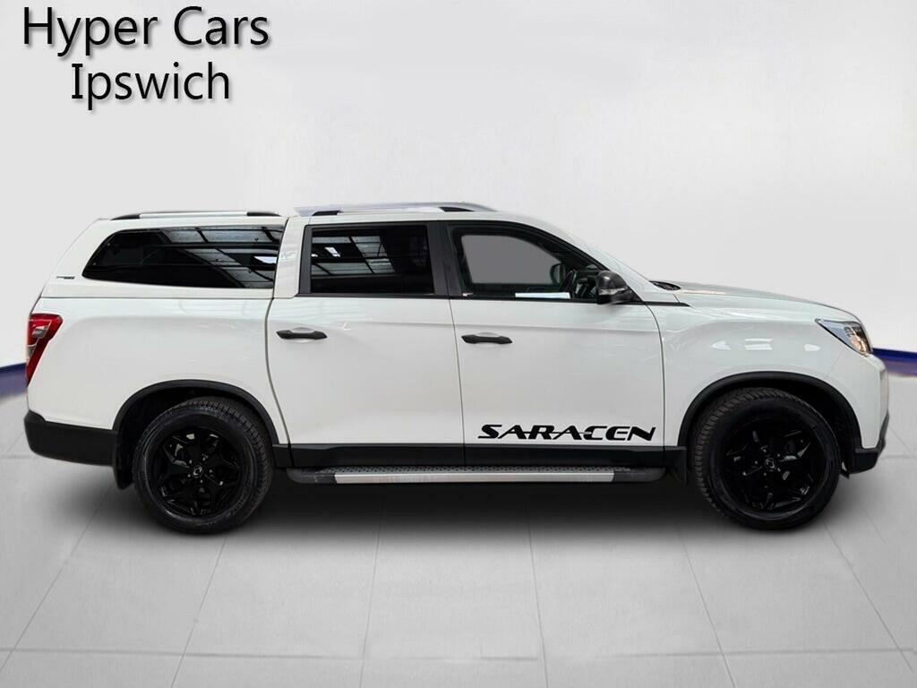 SsangYong Musso Pickup 2.2D Saracen 4Wd Euro 6 202271 GF71YBT White #6