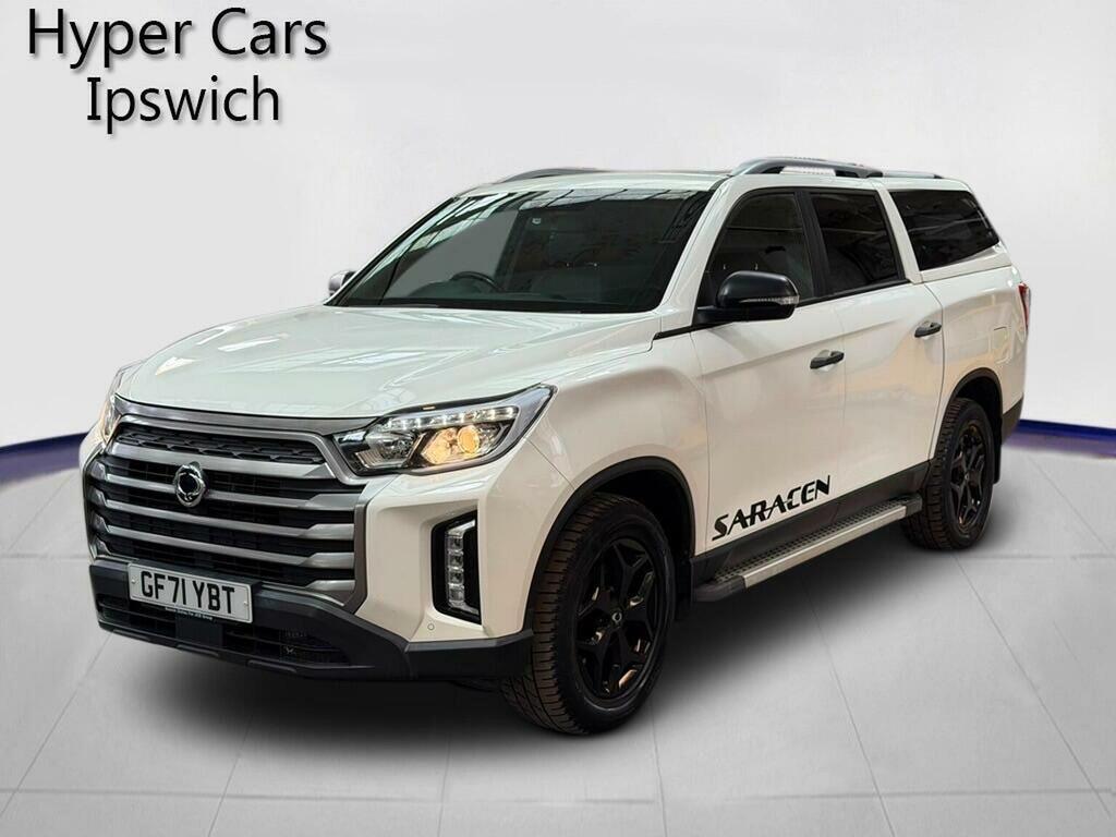 SsangYong Musso Pickup 2.2D Saracen 4Wd Euro 6 202271 GF71YBT White #3
