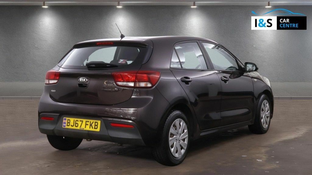 Kia RIO 1 Hatchback BJ67FKB Brown #4