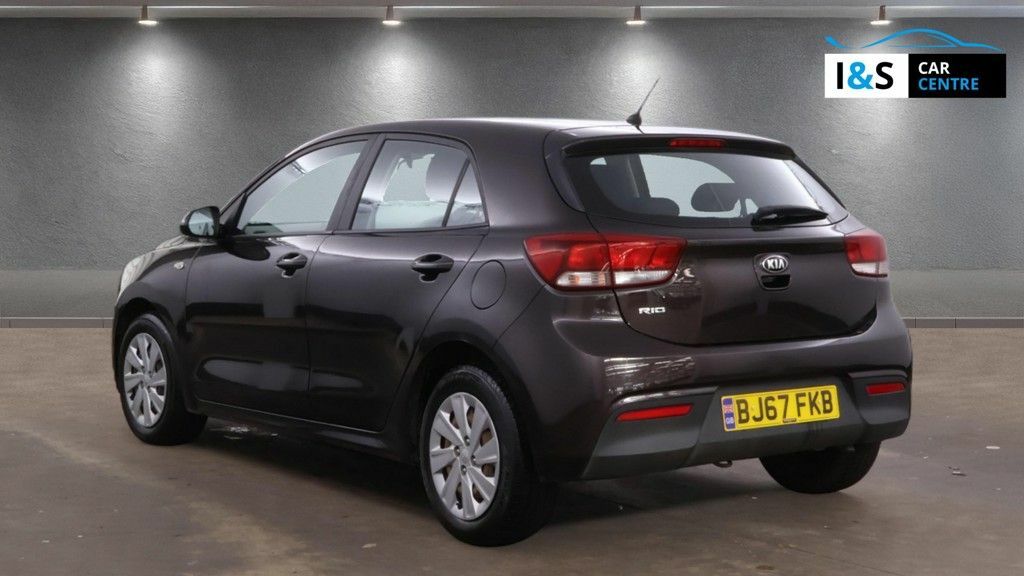 Kia RIO 1 Hatchback BJ67FKB Brown #3