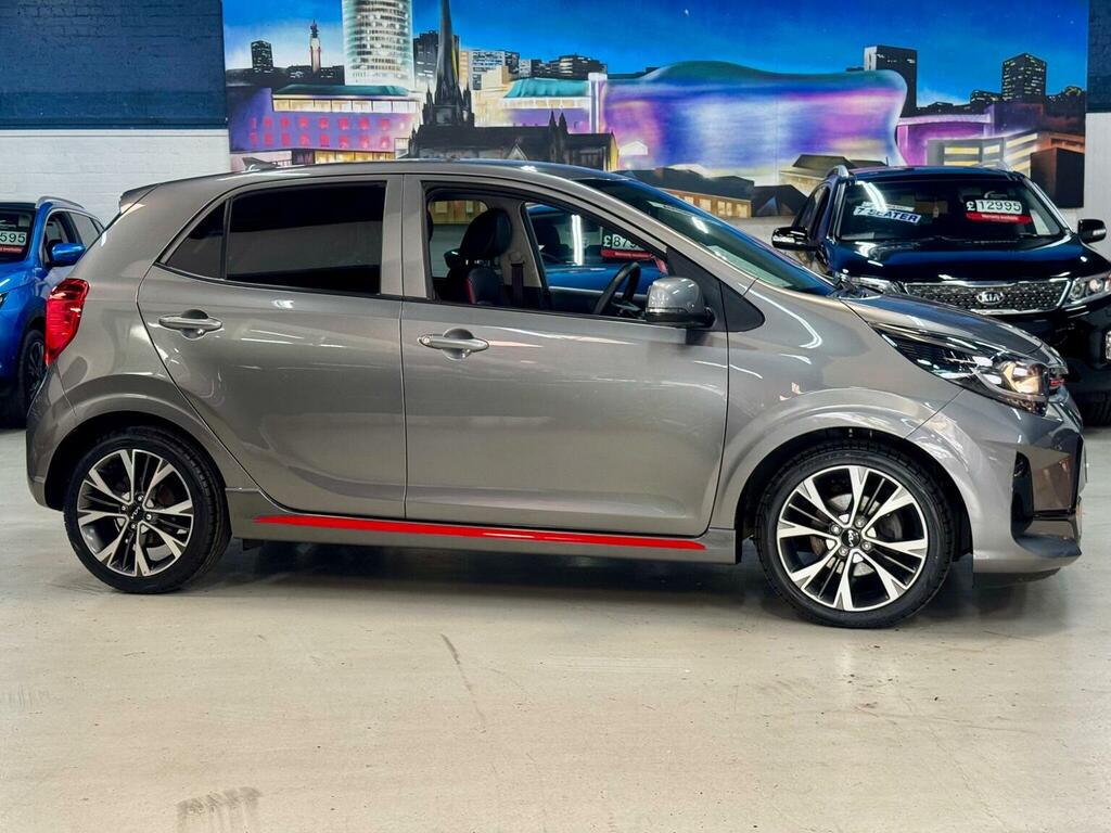 Kia Picanto Hatchback 1.0 Dpi Gt-line Amt Euro 6 Ss 20 Grey #2
