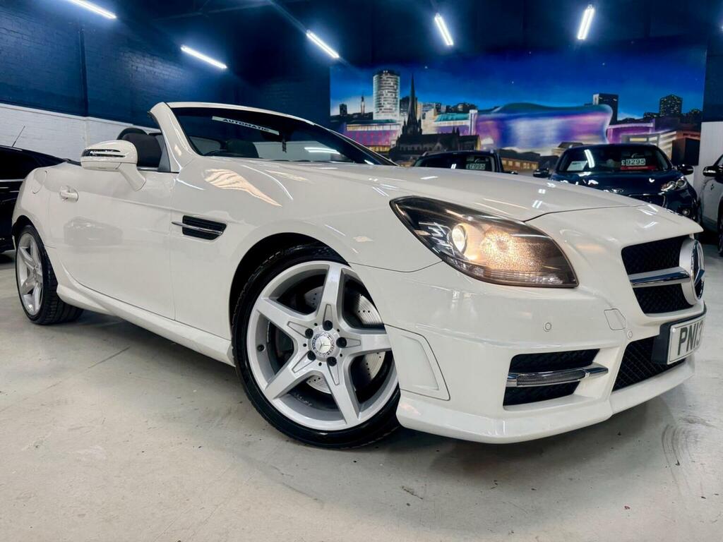 Mercedes-Benz SLK Convertible 2.1 Slk250 Cdi Blueefficiency Amg Spor White