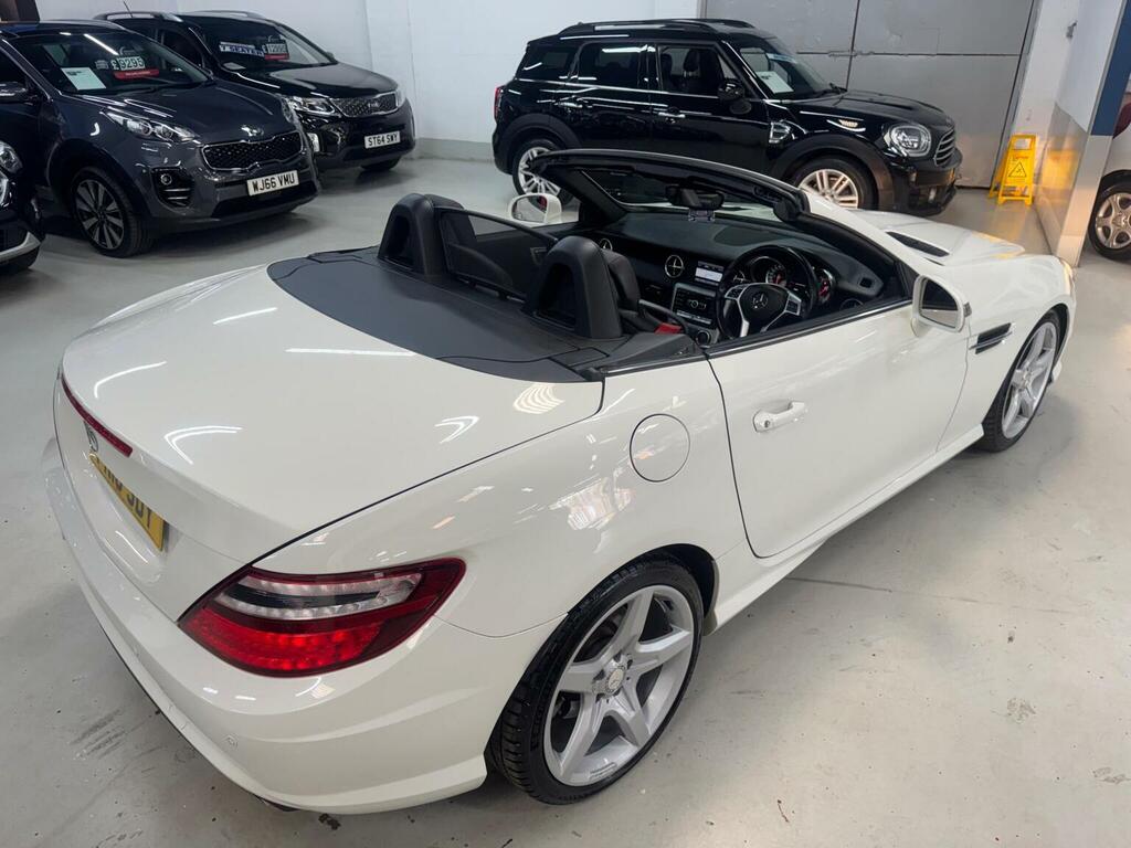 Mercedes-Benz SLK Convertible 2.1 Slk250 Cdi Blueefficiency Amg Spor White #4