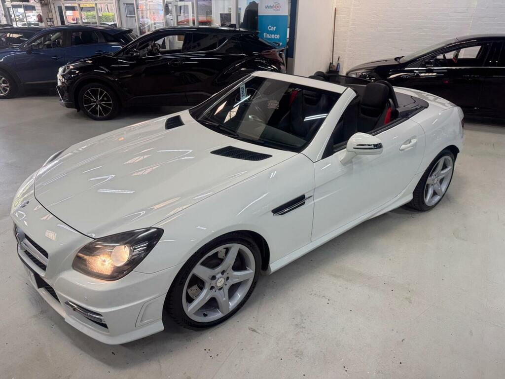 Mercedes-Benz SLK Convertible 2.1 Slk250 Cdi Blueefficiency Amg Spor White #6