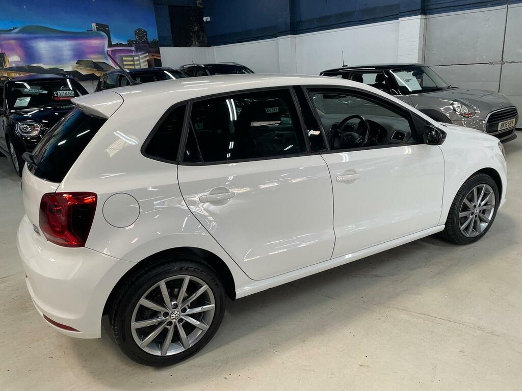 Volkswagen Polo Hatchback 1.2 Tsi Bluemotion Tech Se Design Euro 6 White #5