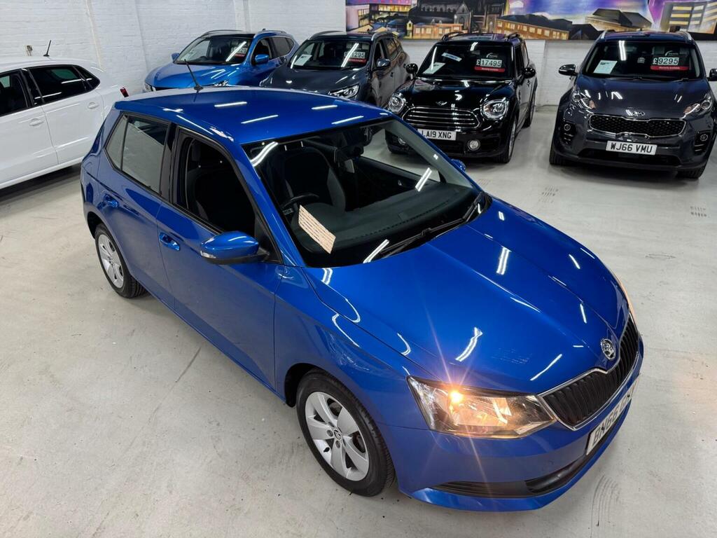 Skoda Fabia Hatchback 1.0 Se Euro 6 Ss 201666 Blue #5