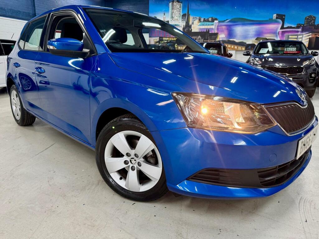 Skoda Fabia Hatchback 1.0 Se Euro 6 Ss 201666 Blue
