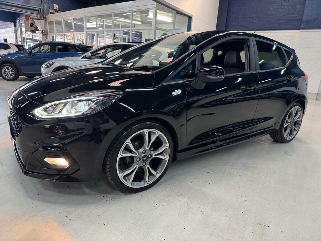 Ford Fiesta Hatchback 1.0T Ecoboost Mhev St-line X Edition Eur Black #4