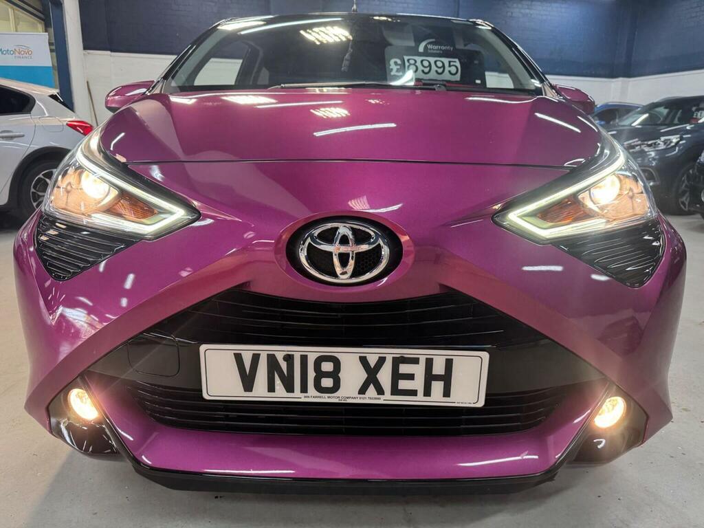 Toyota Aygo Hatchback 1.0 Vvt-i X-cite Euro 6 201818 Purple #4